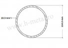 Teava neagra trasa 114.3x10.3 mm 2